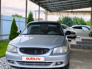 2006 Hyundai Accent ТагАЗ II, серебристый, 450000 рублей, вид 1