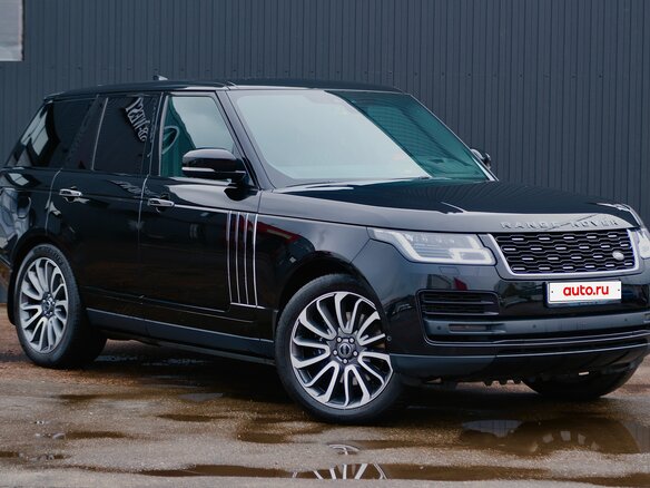2021 Land Rover Range Rover IV Рестайлинг, чёрный, 11500000 рублей - вид 6