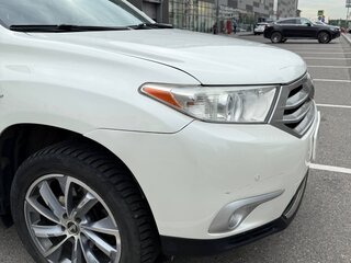 2012 Toyota Highlander II (XU40) Рестайлинг, белый, 1600000 рублей, вид 4