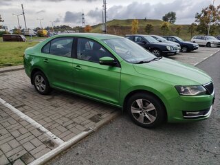 2018 Skoda Rapid I Рестайлинг, зелёный, 1319133 рублей, вид 1
