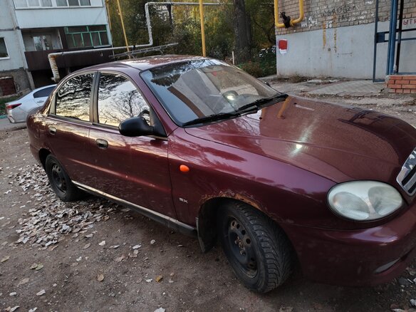 2006 Chevrolet Lanos I, пурпурный, 95000 рублей - вид 2