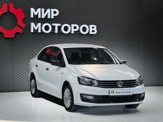 2019 Volkswagen Polo V Рестайлинг, белый, 1100000 рублей, вид 3