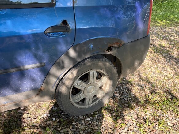 2006 Renault Logan I, синий, 110000 рублей - вид 1