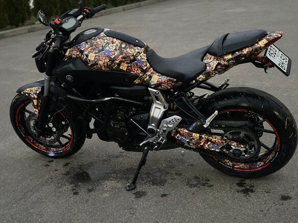 2015 Yamaha MT-07 (FZ-07), серый, 620000 рублей - вид 6