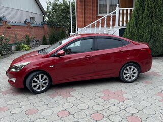 2016 Hyundai Solaris I Рестайлинг, красный, 850000 рублей, вид 2