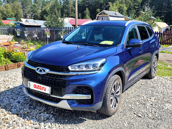 2021 Chery Tiggo 8 I, синий, 2000000 рублей
