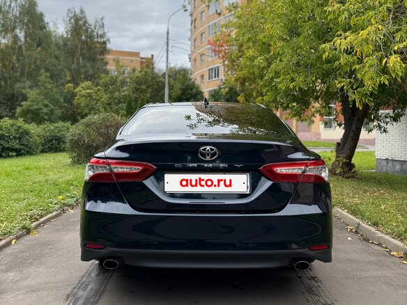 2018 Toyota Camry VIII (XV70), синий, 2850000 рублей - вид 6