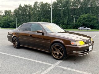 1997 Toyota Cresta V (X100), коричневый, 880000 рублей, вид 2