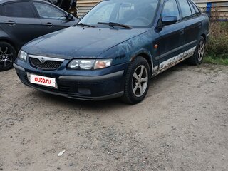1998 Mazda 626 V (GF), синий, 150000 рублей, вид 1