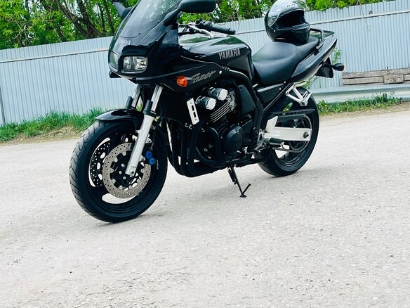 1999 Yamaha FZS600 Fazer, чёрный, 335000 рублей