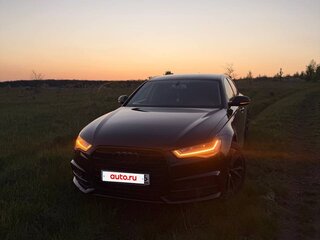 2017 Audi A6 IV (C7) Рестайлинг, чёрный, 1800000 рублей, вид 2