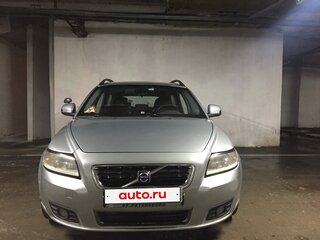 2010 Volvo V50 I Рестайлинг, серебристый, 470000 рублей, вид 1