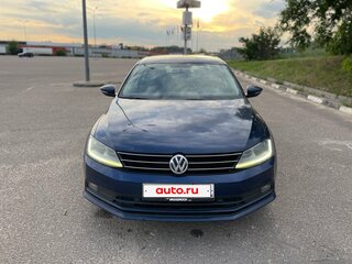 2016 Volkswagen Jetta VI Рестайлинг, синий, 1399000 рублей, вид 2