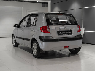 2007 Hyundai Getz I Рестайлинг, серебристый, 430000 рублей, вид 4