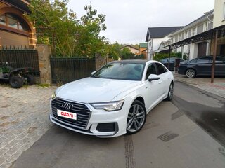 2019 Audi A6 40 TDI V (C8), белый, 4100000 рублей, вид 1