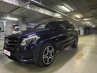 2016 Mercedes-Benz GLE AMG 43 AMG I (W166), синий, 3000000 рублей, вид 2