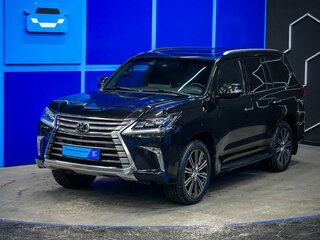 2018 Lexus LX 570 III Рестайлинг 2, чёрный, 7300000 рублей, вид 2