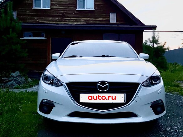 2014 Mazda 3 III (BM), белый, 1250000 рублей - вид 2