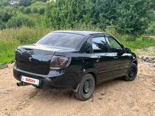 2013 Lada (ВАЗ) Granta I, чёрный, 300000 рублей, вид 4