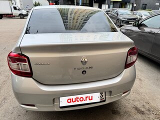 2017 Renault Logan II, серебристый, 1000000 рублей, вид 2