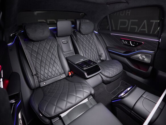 2026 Mercedes-Benz S-Класс 580 Long 4MATIC VII (W223) Рестайлинг, чёрный, 31790000 рублей - вид 22