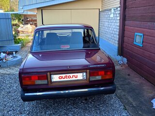 2000 Lada (ВАЗ) 2107, пурпурный, 250000 рублей, вид 3