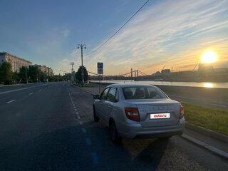 2022 Lada (ВАЗ) Granta Euro-2 I Рестайлинг, серый, 550000 рублей, вид 4