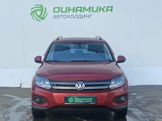 2013 Volkswagen Tiguan I Рестайлинг, красный, 975000 рублей, вид 2