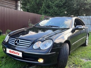 2003 Mercedes-Benz CLK-Класс 320 II (W209), чёрный, 1550000 рублей, вид 2