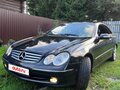 2003 Mercedes-Benz CLK-Класс 320 II (W209), чёрный, 1550000 рублей - вид 1