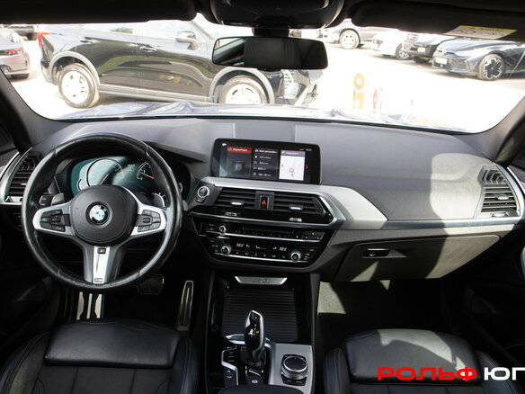 2019 BMW X3 30i xDrive III (G01), голубой, 3748000 рублей - вид 10