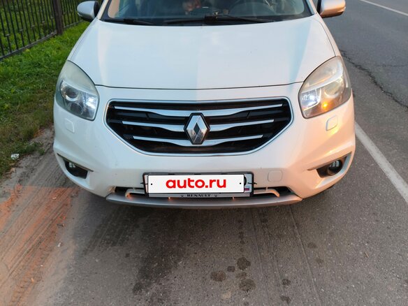 2012 Renault Koleos I Рестайлинг, белый, 850000 рублей