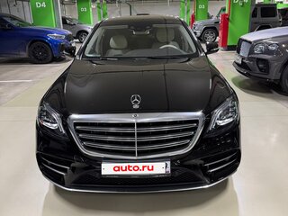 2018 Mercedes-Benz S-Класс 350 d Long VI (W222, C217) Рестайлинг, чёрный, 3900000 рублей, вид 5