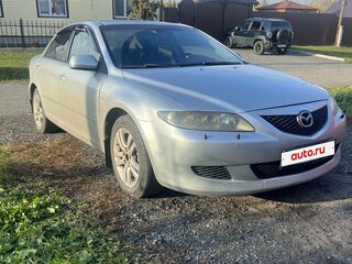 2007 Mazda 6 I (GG) Рестайлинг, серебристый, 500000 рублей, вид 2