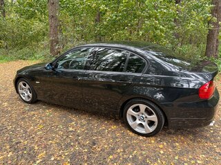 2008 BMW 3 серии 325i V (E90/E91/E92/E93), чёрный, 950000 рублей, вид 5
