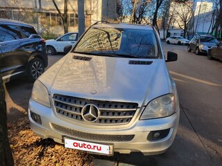 2006 Mercedes-Benz M-Класс 320 II (W164), серебристый, 1150000 рублей, вид 1
