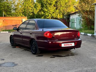 2005 Kia Spectra I Рестайлинг 2, красный, 340000 рублей, вид 4