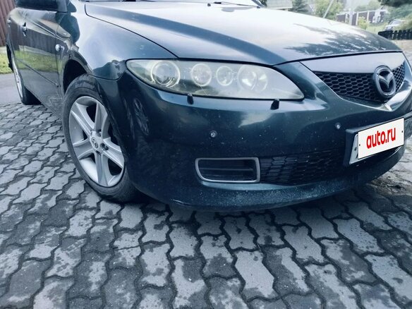 2005 Mazda 6 I (GG) Рестайлинг, зелёный, 450000 рублей - вид 7