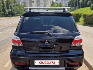 2007 Mitsubishi Outlander I, чёрный, 800000 рублей, вид 4