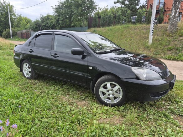 2007 Mitsubishi Lancer IX, чёрный, 420000 рублей - вид 2