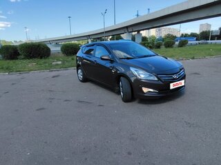 2015 Hyundai Solaris I Рестайлинг, коричневый, 1200000 рублей, вид 3