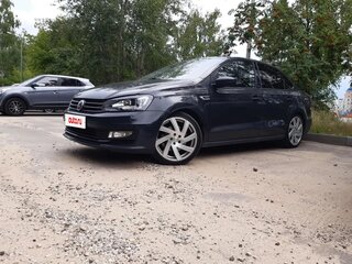 2016 Volkswagen Polo V Рестайлинг, серый, 1050000 рублей, вид 1