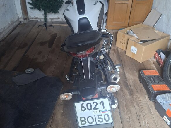 2014 Yamaha MT-07 (FZ-07), белый, 530000 рублей - вид 6