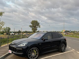2019 Porsche Cayenne E-Hybrid III, синий, 6390000 рублей, вид 3