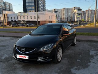 2008 Mazda 6 II (GH), чёрный, 645000 рублей, вид 1