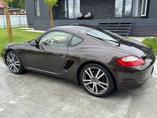2008 Porsche Cayman I (987), коричневый, 3000000 рублей, вид 5