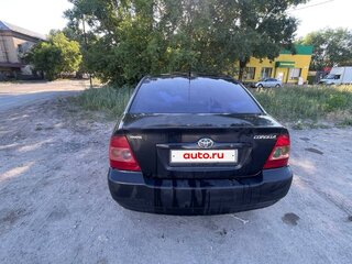 2006 Toyota Corolla IX (E120, E130) Рестайлинг, чёрный, 380000 рублей, вид 4