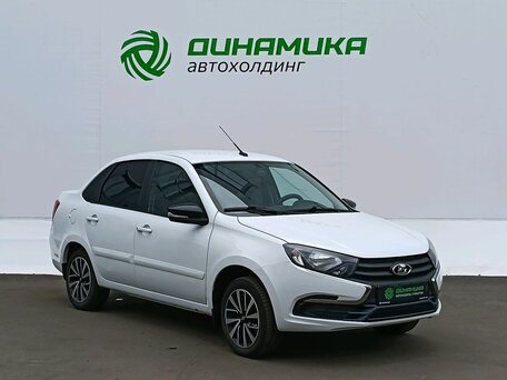 2022 Lada (ВАЗ) Granta I Рестайлинг, белый, 617000 рублей, вид 3