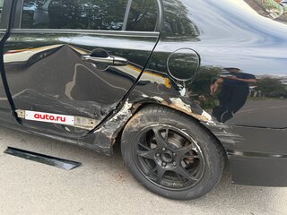 2008 Honda Civic VIII, чёрный, 315000 рублей, вид 2