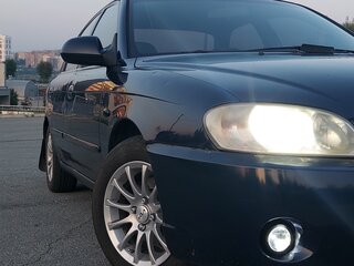 2007 Kia Spectra I Рестайлинг 2, синий, 355000 рублей, вид 4